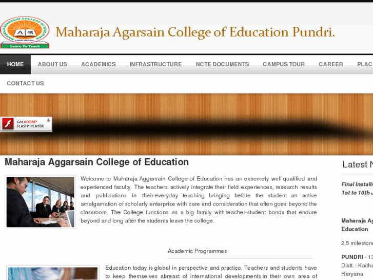 www.maharajaaggarsaincollege.com