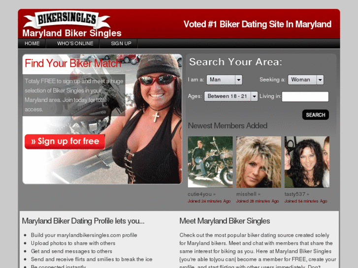 www.marylandbikersingles.com