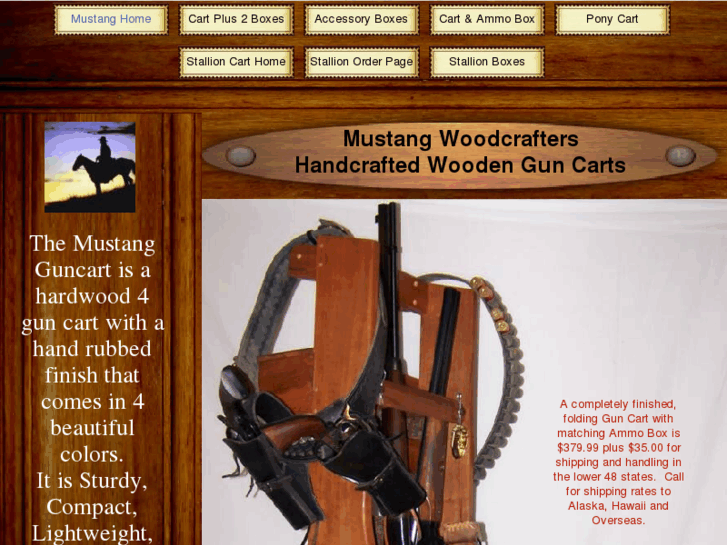 www.mustangguncarts.com