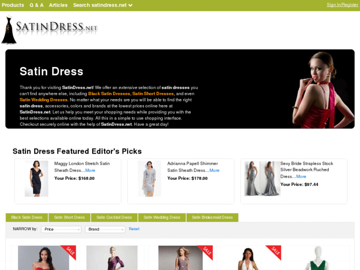 www.satindress.net