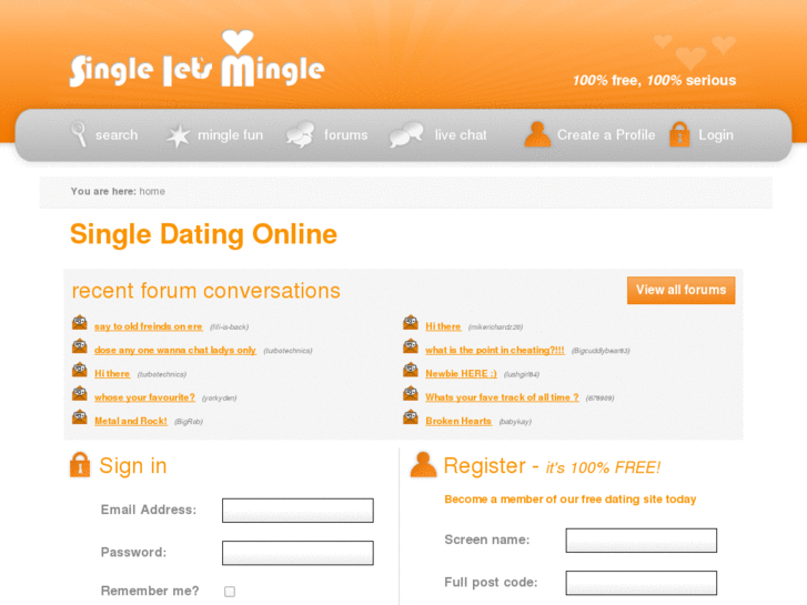 www.singlesletsmingle.com