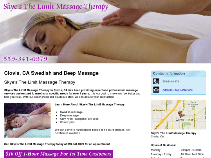 www.skyesthelimitmassage.com