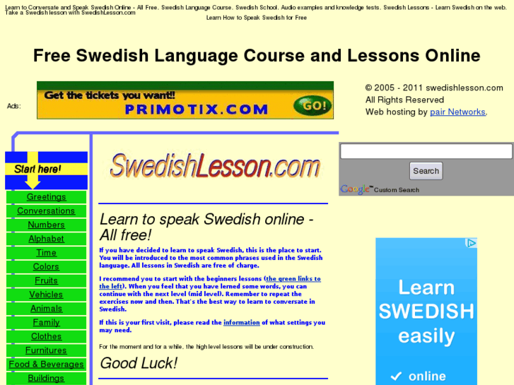 www.swedishlesson.com