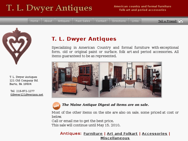 www.tldwyerantiques.com