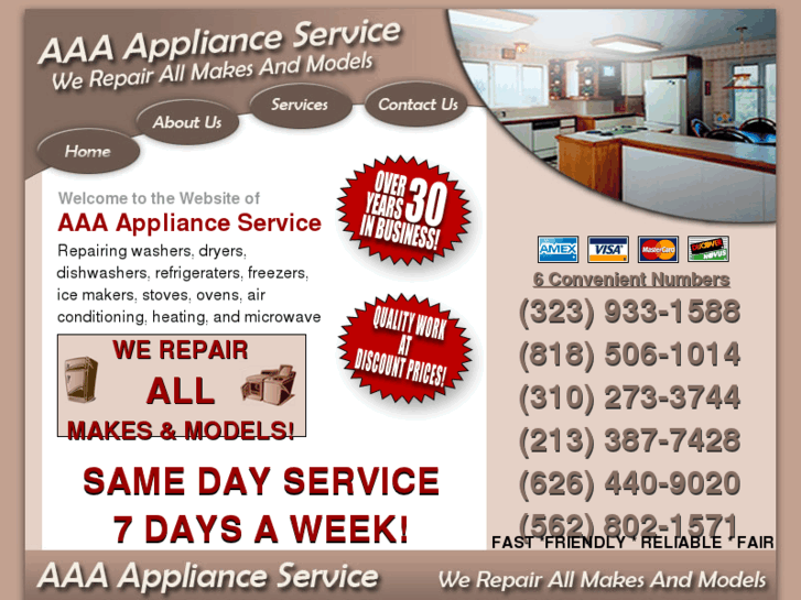 www.aaaappliancerepair.biz