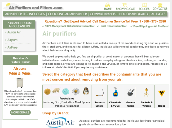 www.airpurifiersandfilters.com