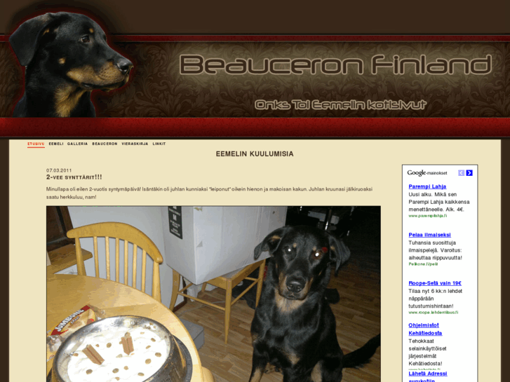 www.beauceronfinland.com