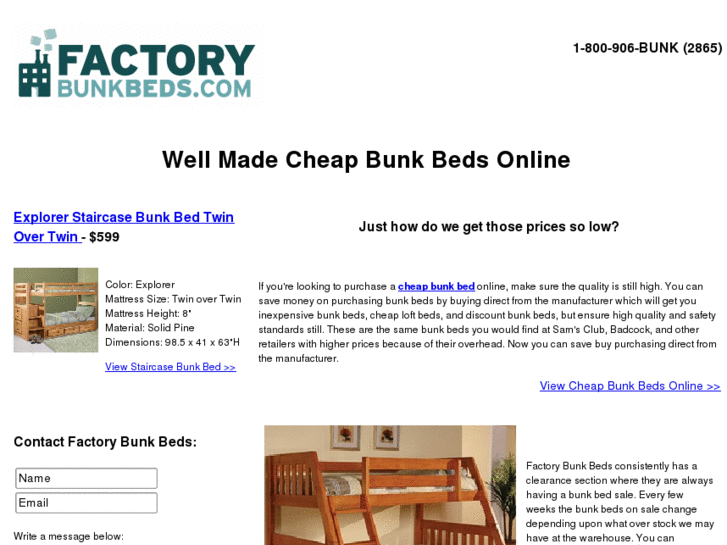 www.cheapbunkbeds.biz