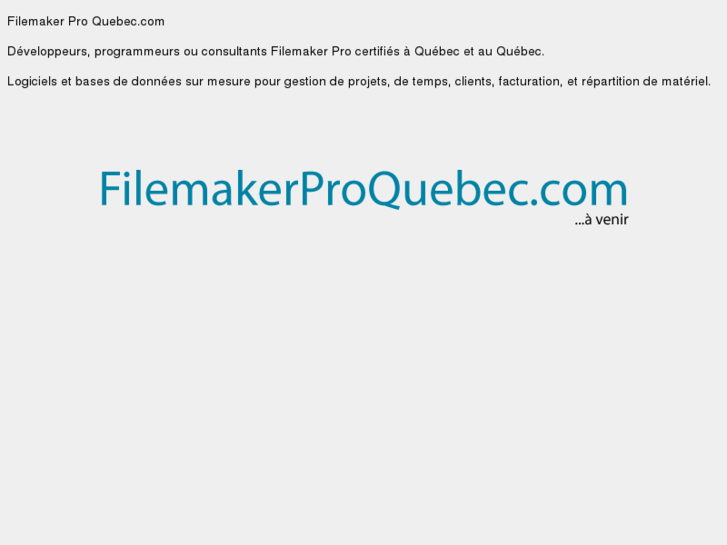 www.filemakerproquebec.com