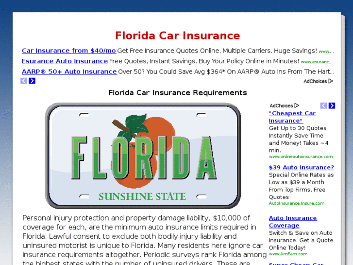 www.floridacarinsurancedirect.com