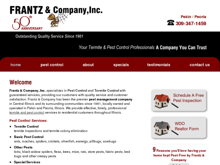 www.frantzpestcontrol.com