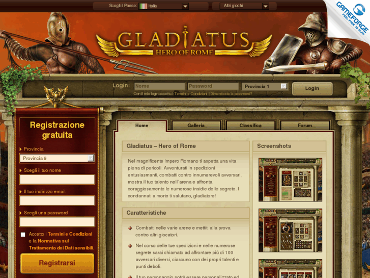 www.gladiatus.it