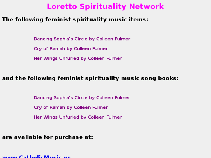 www.lorettospiritualitynetwork.org