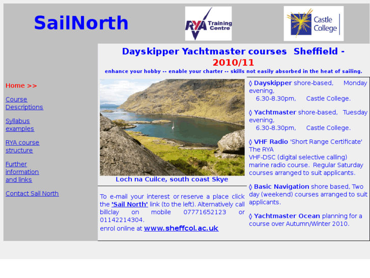 www.sailnorth.co.uk