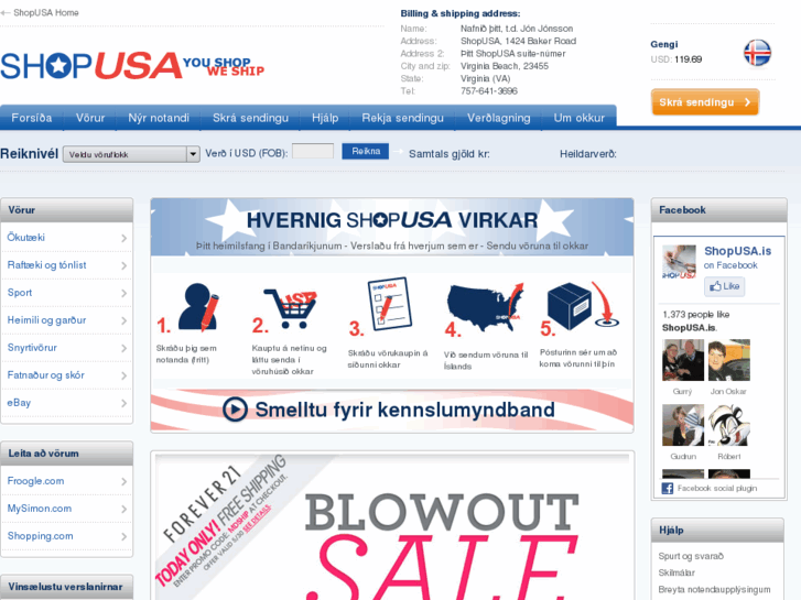 www.shopusa.is