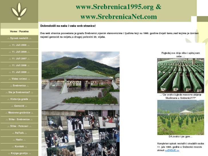 www.srebrenica1995.org