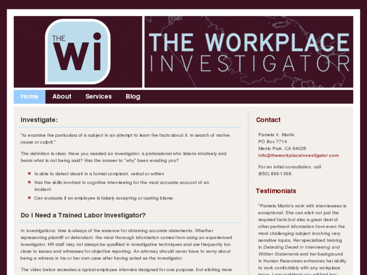 www.theworkplaceinvestigator.com