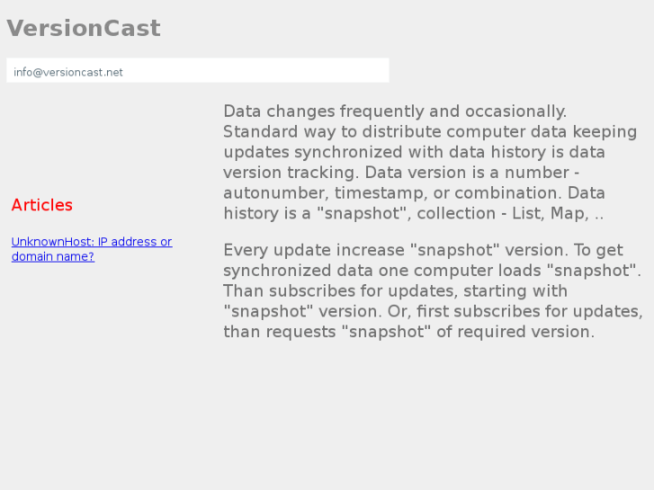 www.versioncast.net