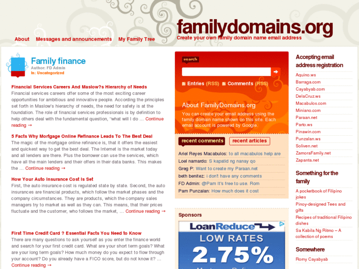 www.familydomains.org