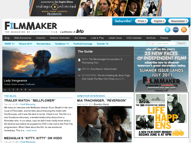 www.filmmakermagazine.com