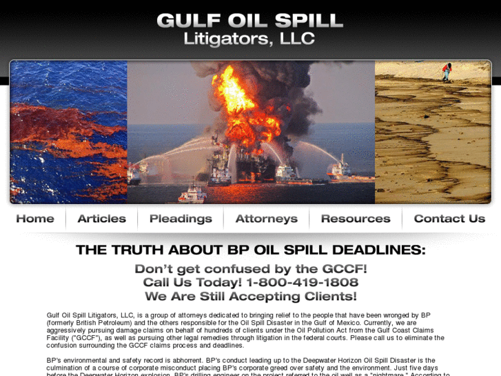 www.gulfoilspilllitigators.com