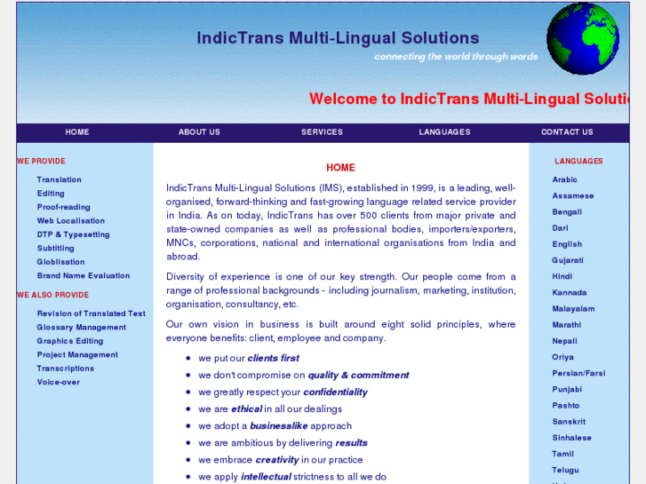 www.indictransindia.com