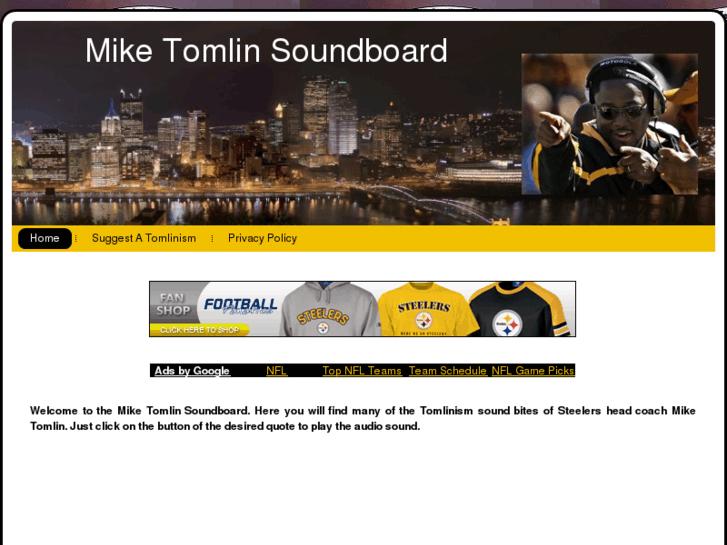 www.miketomlinsoundboard.com