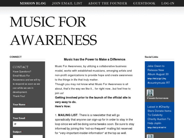 www.music4awareness.com