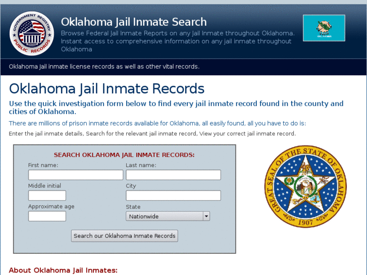 www.oklahomajailinmates.org