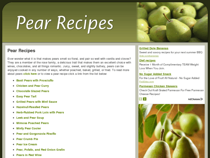 www.pearrecipes.net