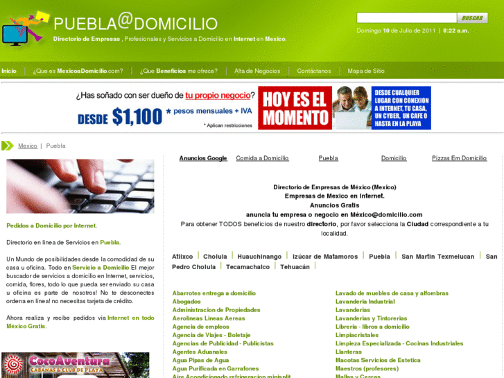 www.pueblaadomicilio.com