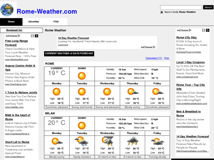 www.rome-weather.com