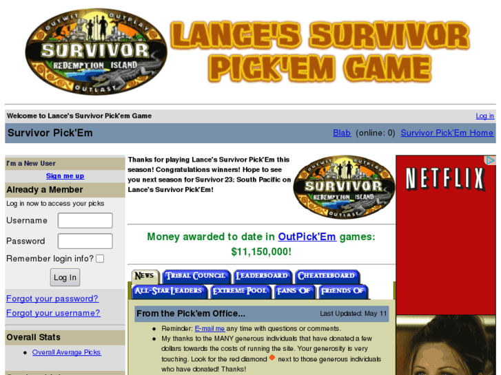 www.survivorpickem.com