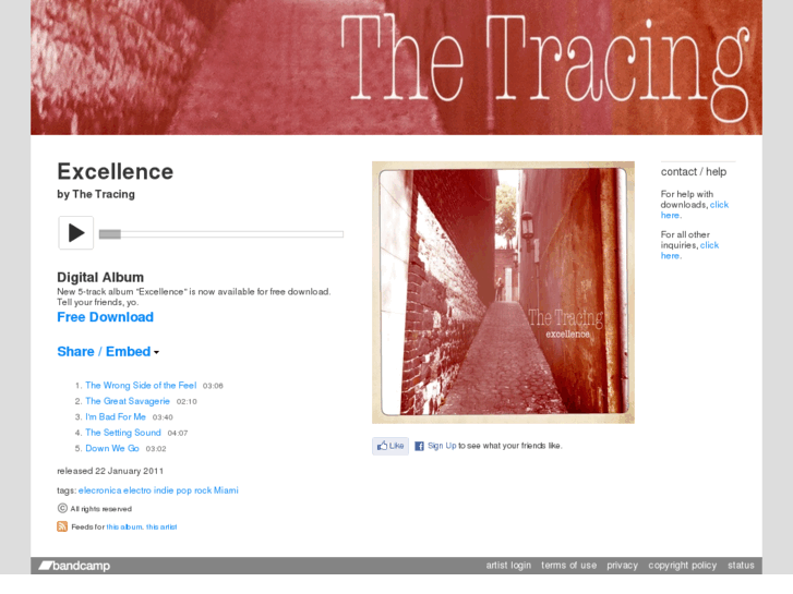 www.thetracingmusic.com