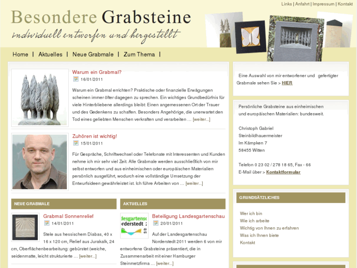 www.besondere-grabsteine.de