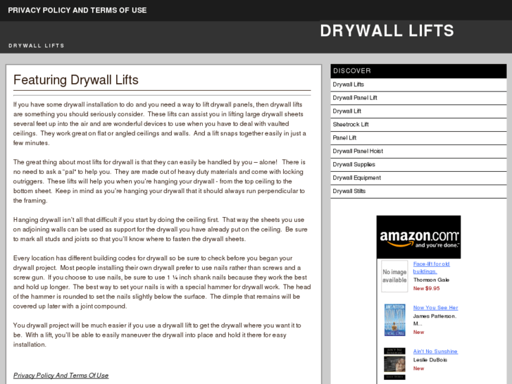 www.drywall-lifts.com