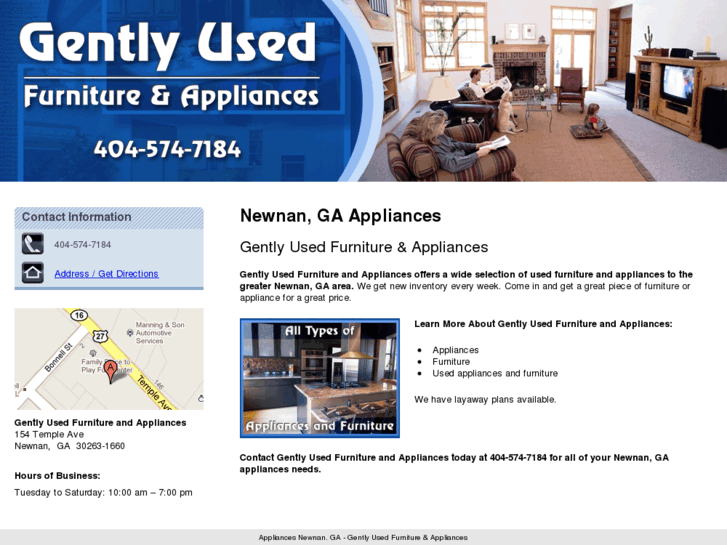 www.gentlyusedfurnitureandappliance.com