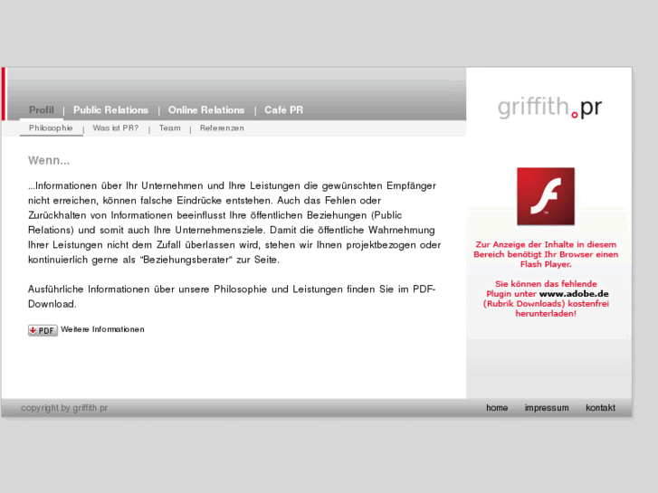 www.griffithpublicrelations.net