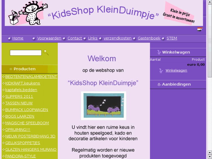 www.kidsshopkleinduimpje.nl