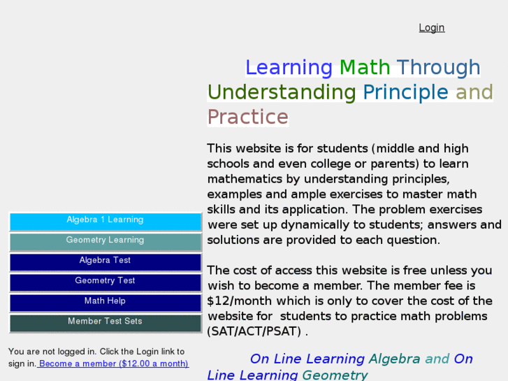 www.mathtestpreparation.com
