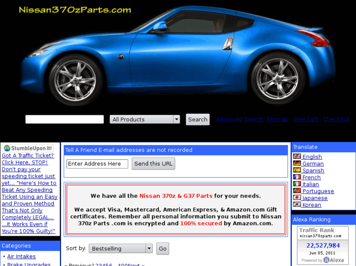 www.nissan370zparts.com