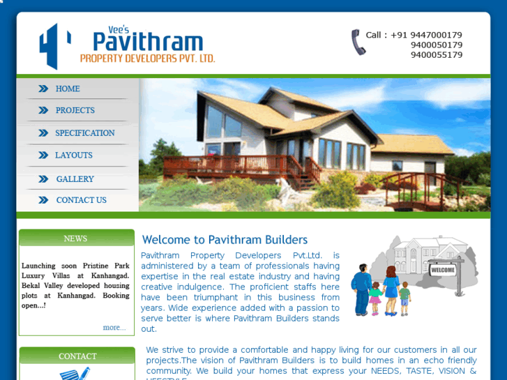 www.pavithrambuilders.com