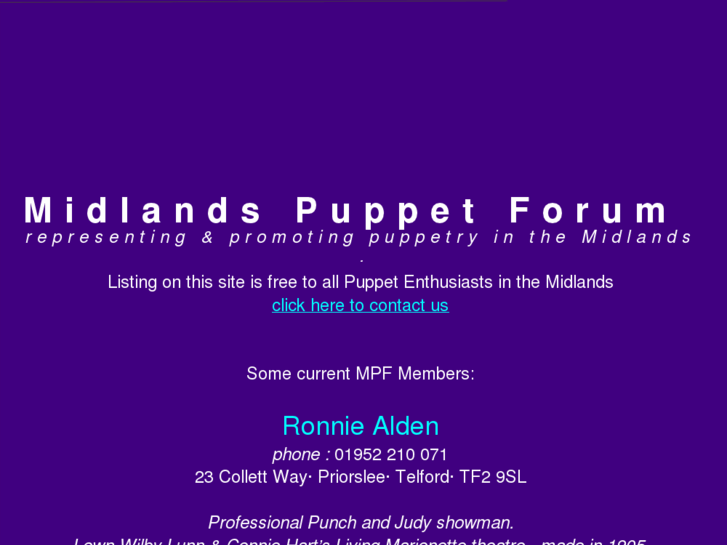 www.puppetforum.info