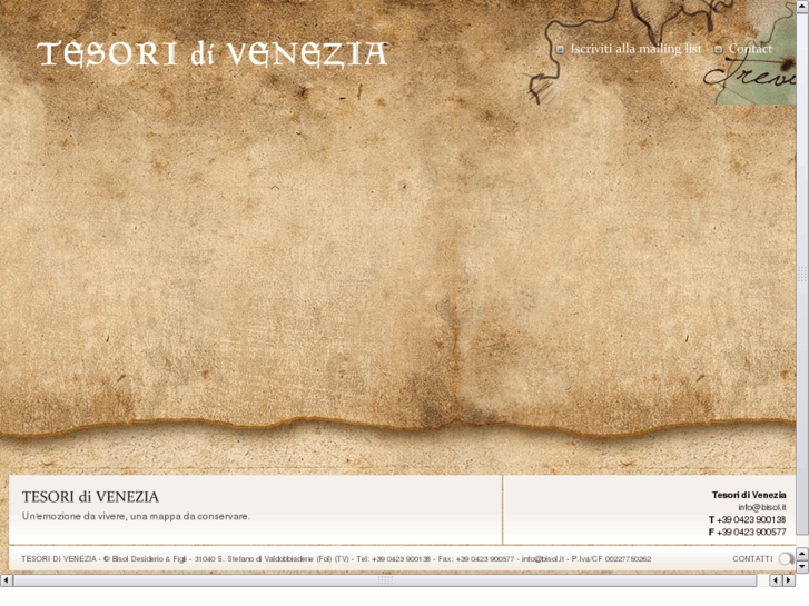 www.tesoridivenezia.it