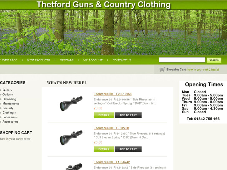 www.thetfordguns.co.uk