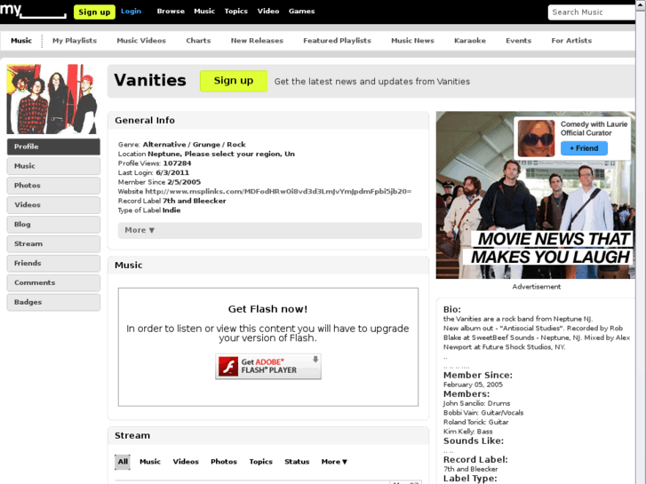 www.thevanities.net