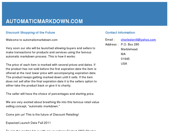 www.automaticmarkdown.net