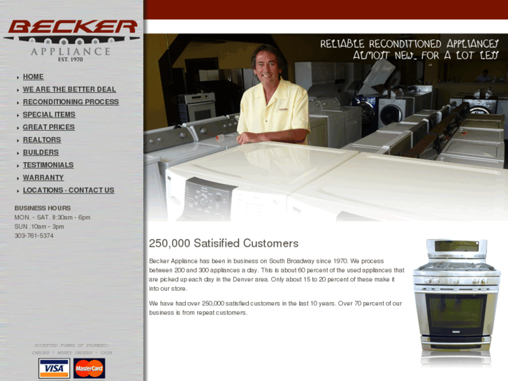 www.beckerappliance.com