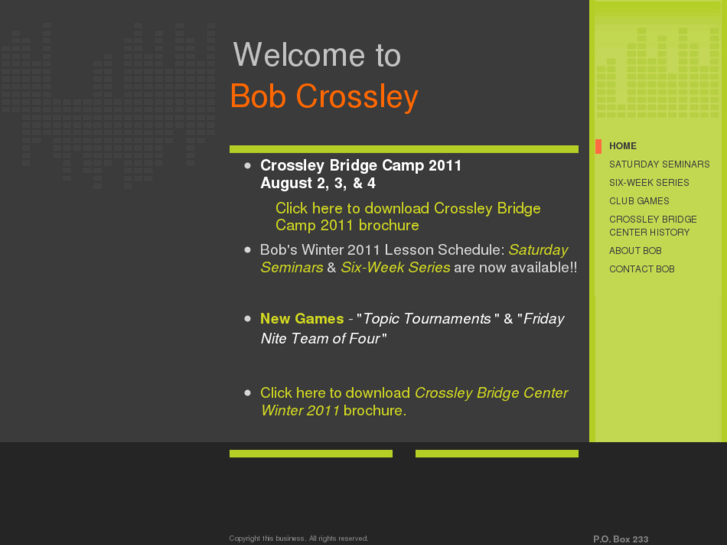 www.bobcrossley.com