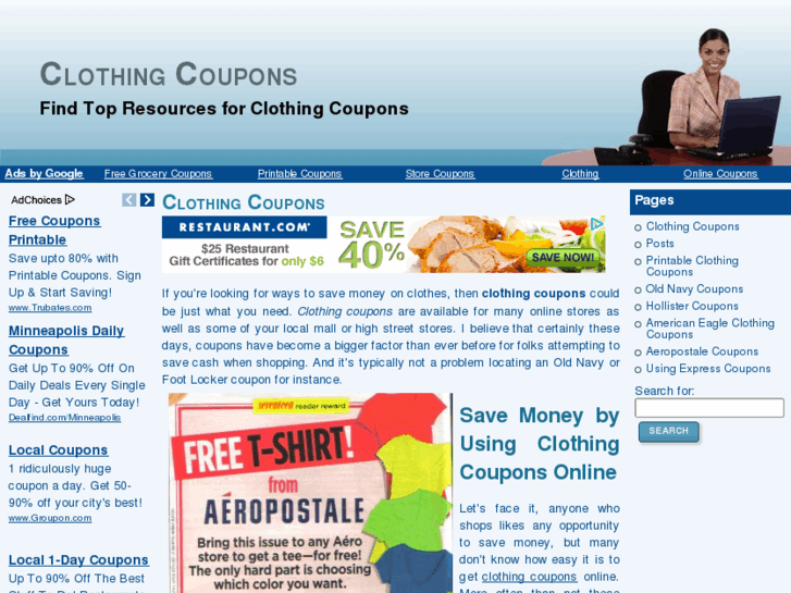 www.clothingcoupons.org